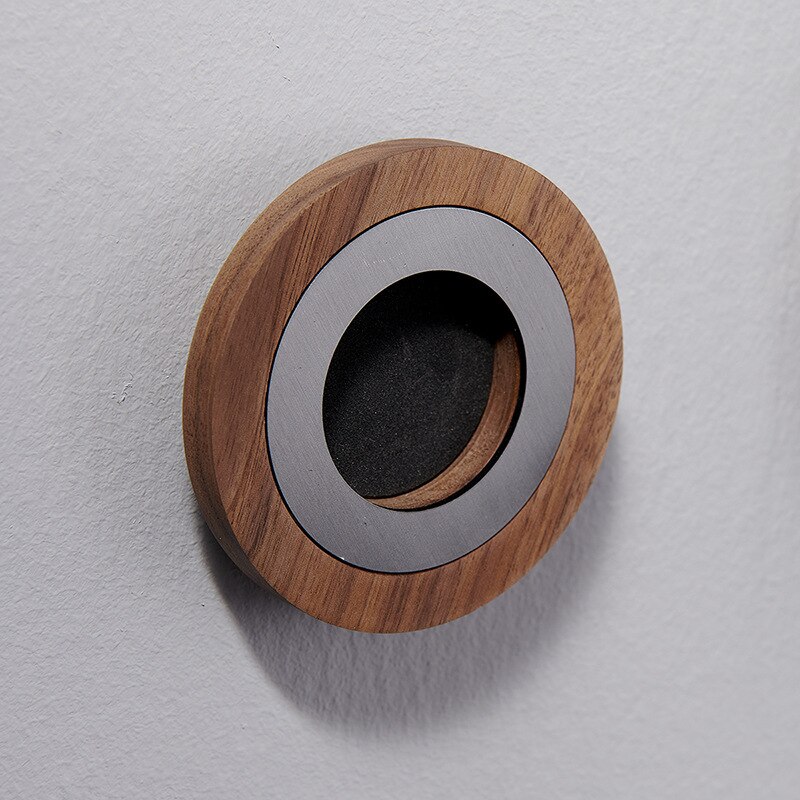 Wall Mount Föhn Houder Voor Dyson Supersonic Föhn Walnoot Beukenhout Föhn Beugel Badkamer Accessoires Rack: walnut 1