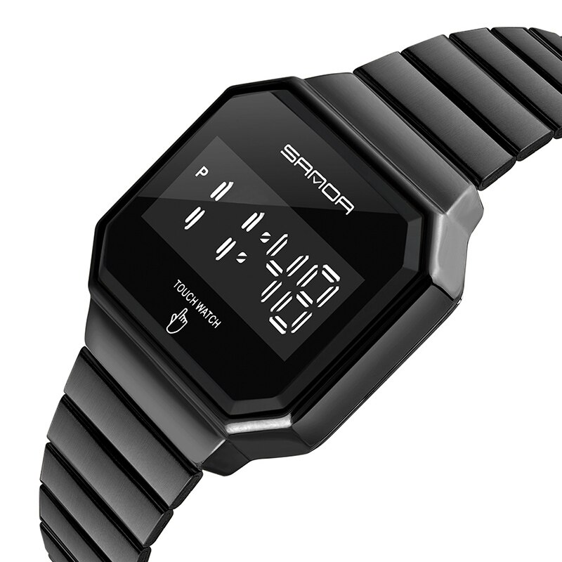 Montre numérique pour hommes montre écran tactile LED montre électronique étanche pour hommes montres de plongée horloge de sport de de