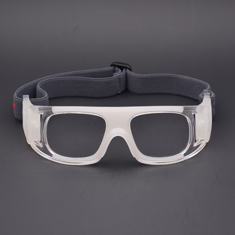 Adult Sport Glasses Adjustable Explosion-proof Windproof Dust-proof Anti-fog Safety Goggles Protective Eyewear For Basketball: W
