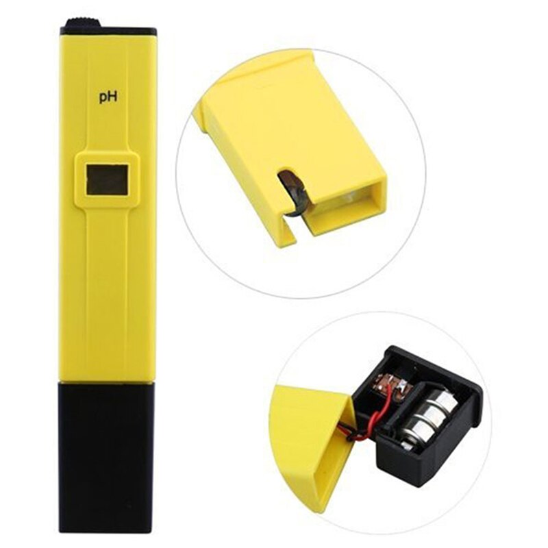 Numérique ph-mètre testeur LCD affichage eau testeur haute précision 0.1 stylo Aquarium piscine humidité automatique calibrage