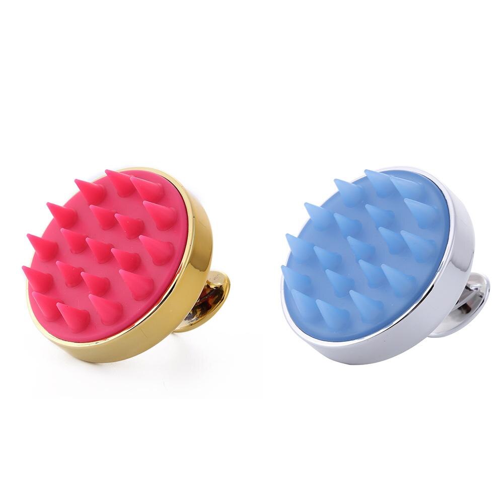 Siliconen Hoofdhuid Massage Borstels Non Slip Wassen Shampoo Borstel Body Shampoo Hoofdhuid Massage Borstel Kam Haar Wassen
