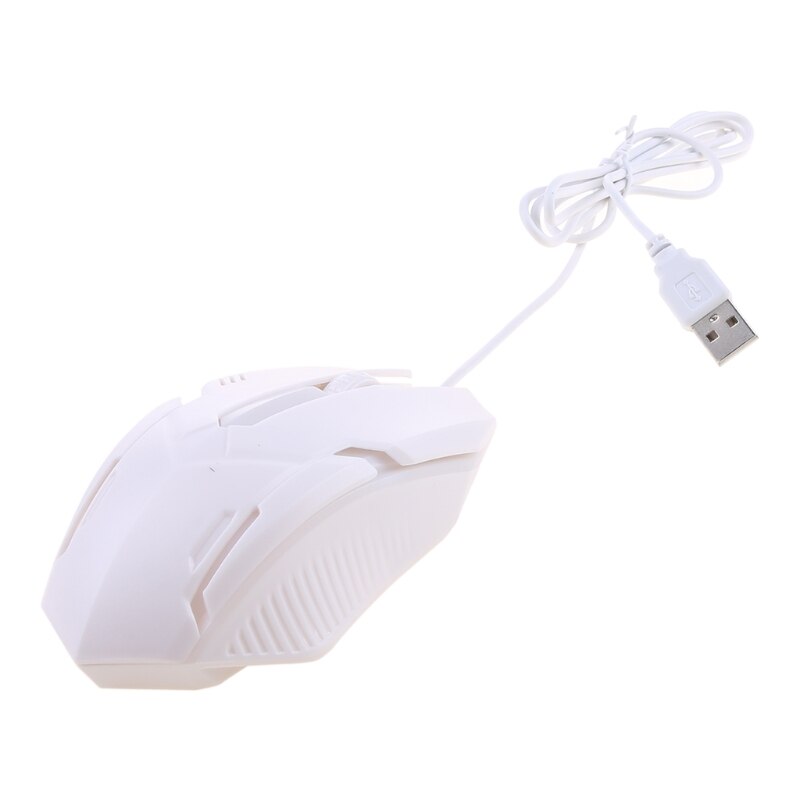 Ergonomische verdrahtet Spielen Maus Geschmack LED 2000 DPI USB Computer Maus Gamer Mäbenutzen S1 Stille Mause Mit Hintergrundbeleuchtung Für PC Laptop