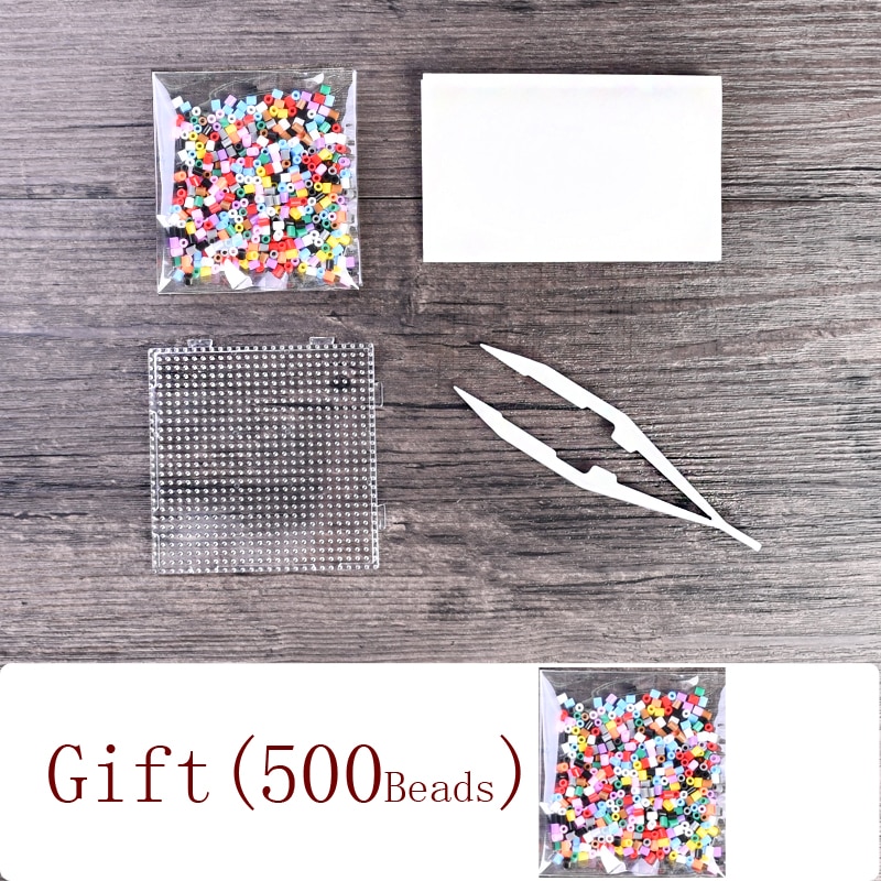 Mini 2.6mm Artkal/Hama/Perler Beads Starting Set DIY Creavity Common Material Small Size Pegboard Toys For Beginner