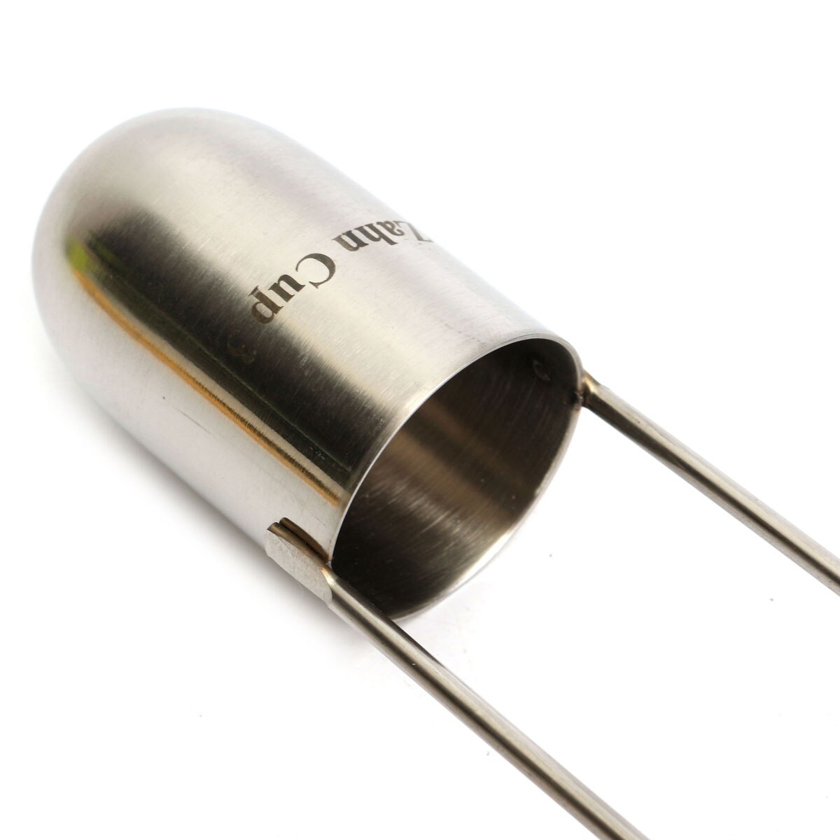 Rustfrit stål zahn viskositet kop 45mm 44ml 3 maling zahn 3#  præcis blæk viskositet kop viskometer flow kop