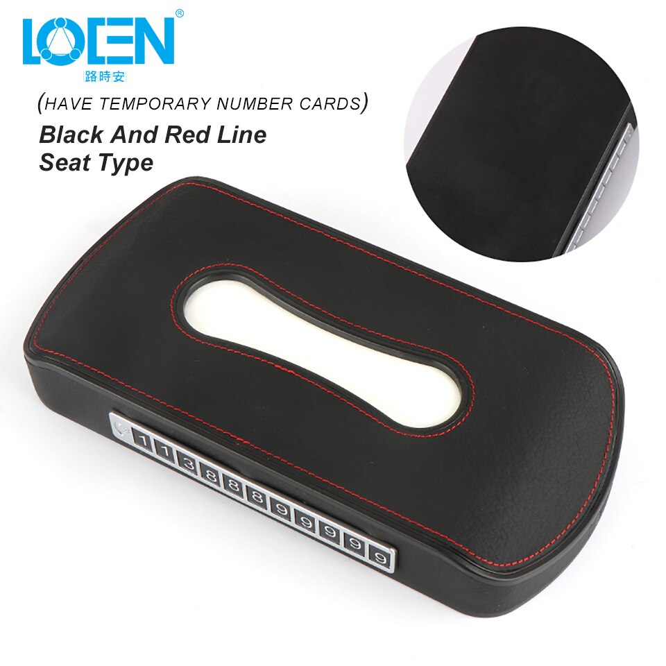 Caja de pañuelos de cuero PU para coche, soporte para visera solar, reposabrazos, colgante, tipo bloque, almacenamiento de servilletas de asiento, color negro y Beige, 1 unidad