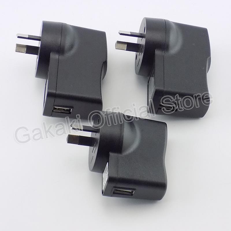 Australia AU Plug Adapter 5V 1A 2A 3A USB Wall Charger Power Supply Travel AC Adapter Charging Universal