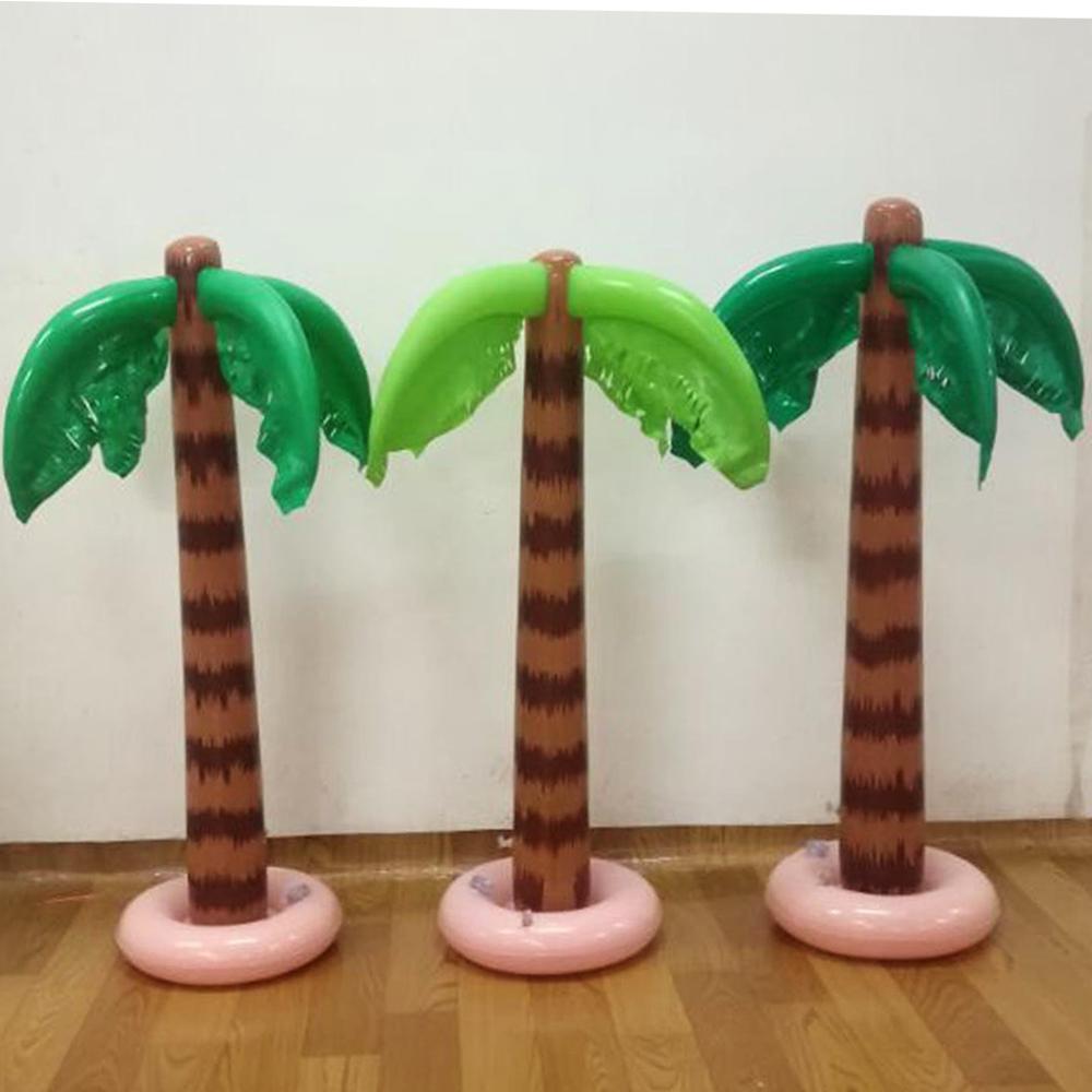 90cm Aufblasbare tropisch Palme Baum Schwimmbad Strand Party Dekor Spielzeug draussen Liefert