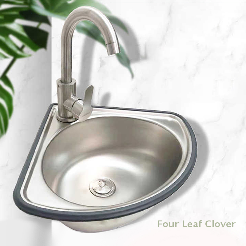 Évier de cuisine RV, lavabo de salle de bains en acier inoxydable, coin de légumes de camping-car, Bar en acier, petit bol simple, baignoire tombante