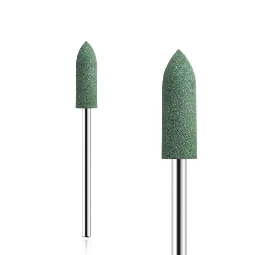Rolabling Gummi Silikon Fräsen Nagel Kunst Cutter Polieren Puffer Dateien Elektrische Manikübetreffend Maschine Bohrer Pedikübetreffend Werkzeuge: Grün