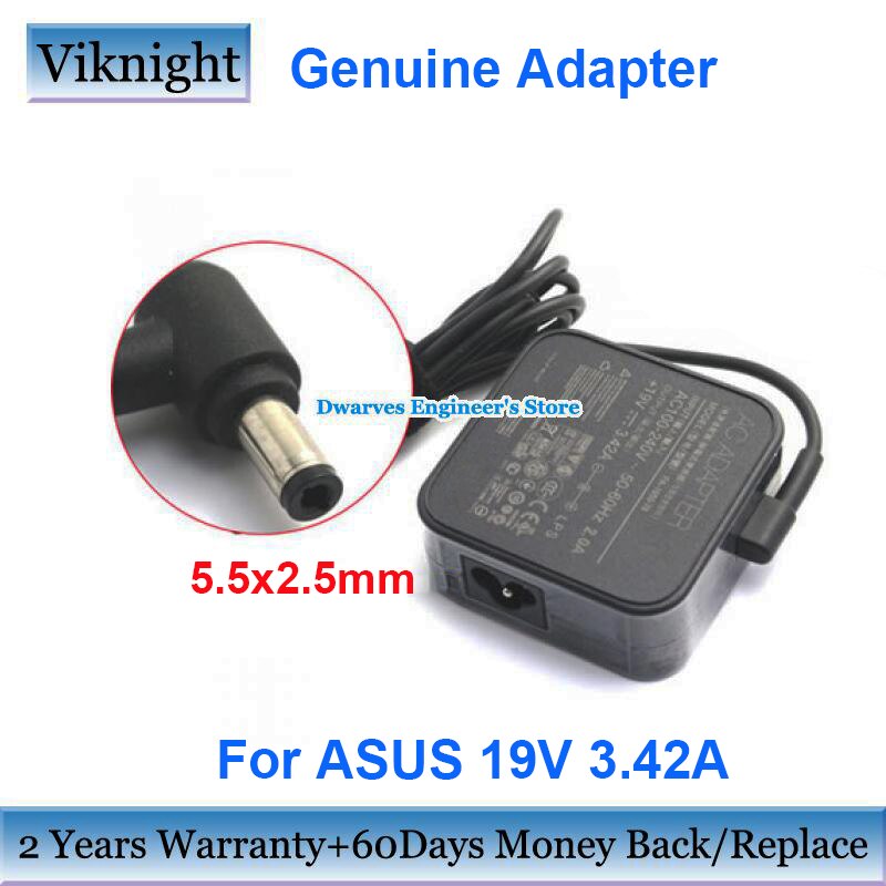 Echt PA-1650-78 19V 3.42A Adapter Laptop Charger Voor Asus ADP-65CD D ADP-65GD B EXA1208CH EXA1208UH ADP-65AW Een Voeding