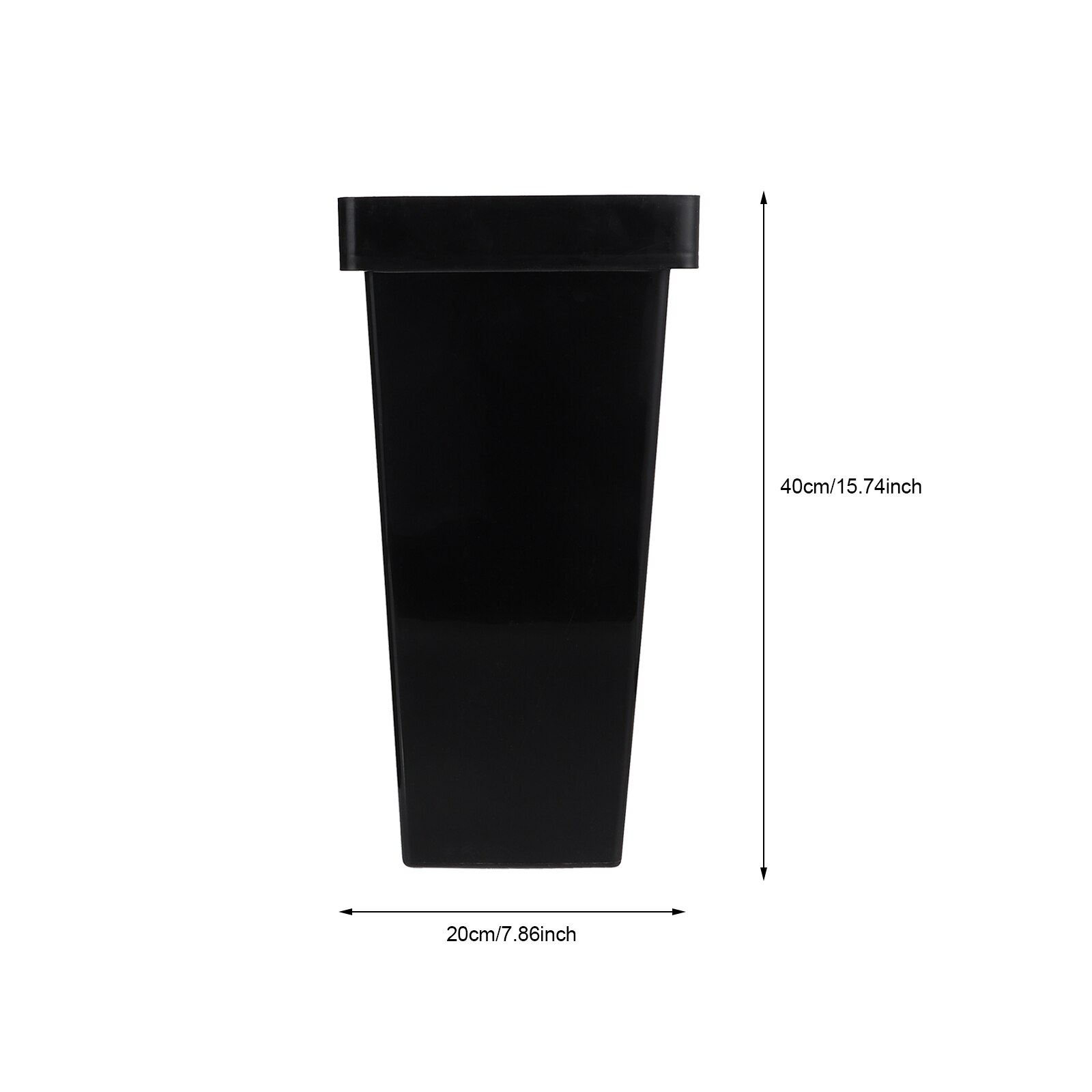 Seau à fleurs décoratif en plastique, 2 pièces, support pour fleurs