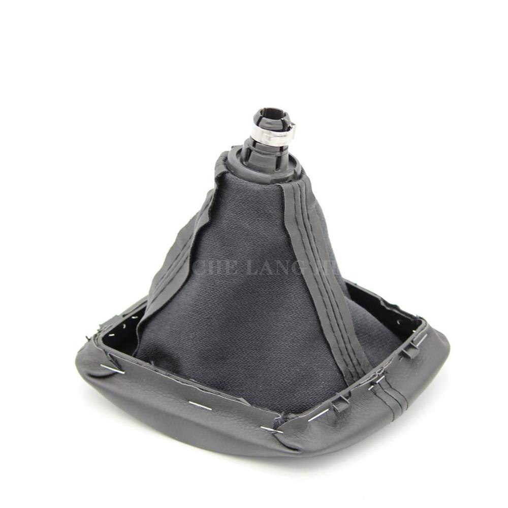 For Skoda Octavia A5 MK2 Sedan Combi 2004 2005 2006 2007 Car-styling 5 Speed Gear Stick shift knob Level leather Boot
