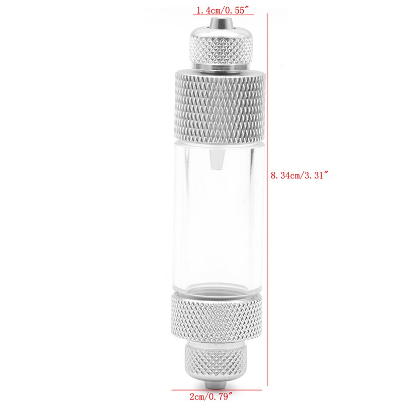 Aquarium Check Valve-Regulator Diffuser CO2 Bubble Counter Single/Dual Head: Dual Head
