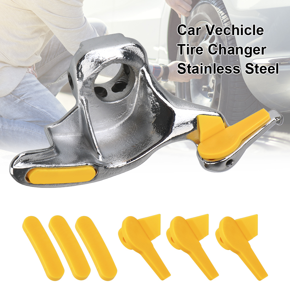 28Mm/30Mm Rvs Metalen Mount Demonteren Vogel Hoofd Hulpmiddel Auto Voertuig Band Wisselaar Auto Accessoires Styling moulding Kit