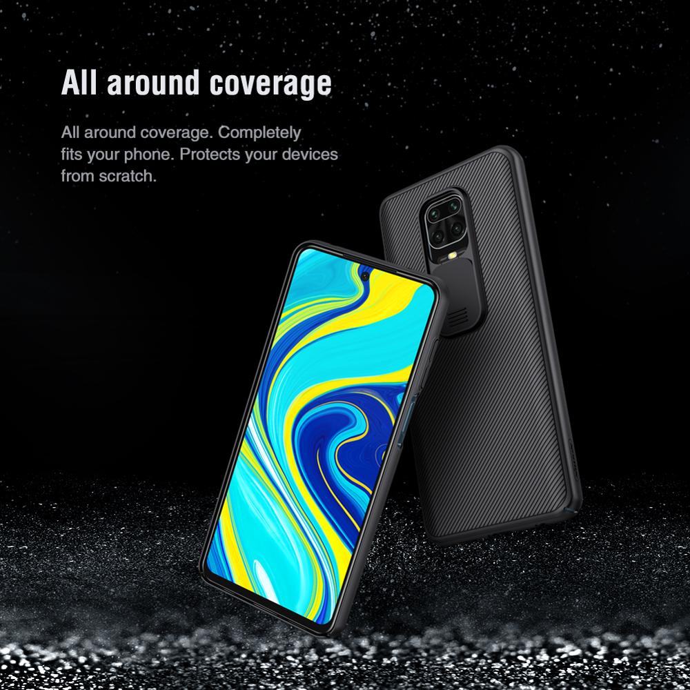 Protezione della macchina fotografica di Caso Per xiaomi redmi nota 9S NILLKIN SCIVOLO Proteggere Obiettivo Della Copertura di Caso di Protezione Per La nota redmi 9S 9 pro /Max