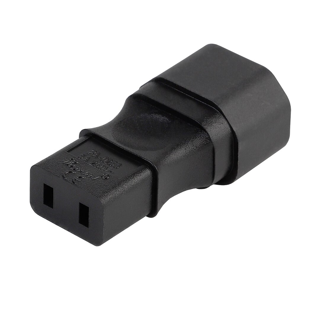 JORINDO IEC320 C14 OM C9 Power adapter, IEC 320 C14 3 Prong Man iec 320 C8 Vrouwelijke AC Adapter, IEC320 C14 Male naar C8 Vrouwelijke