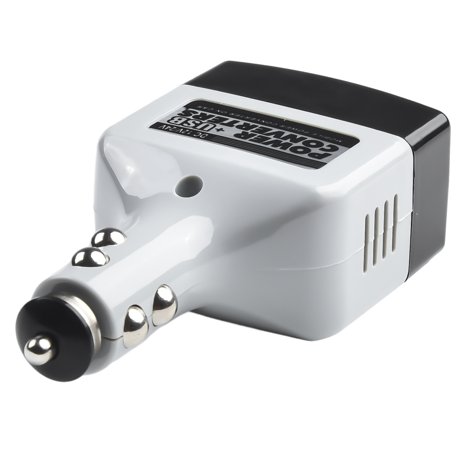 Power Inverter 12V 24V DC To 220V AC Converter Dual USB Port Car Charger With Plug Outlet Adapter For Vehicle Road Trip