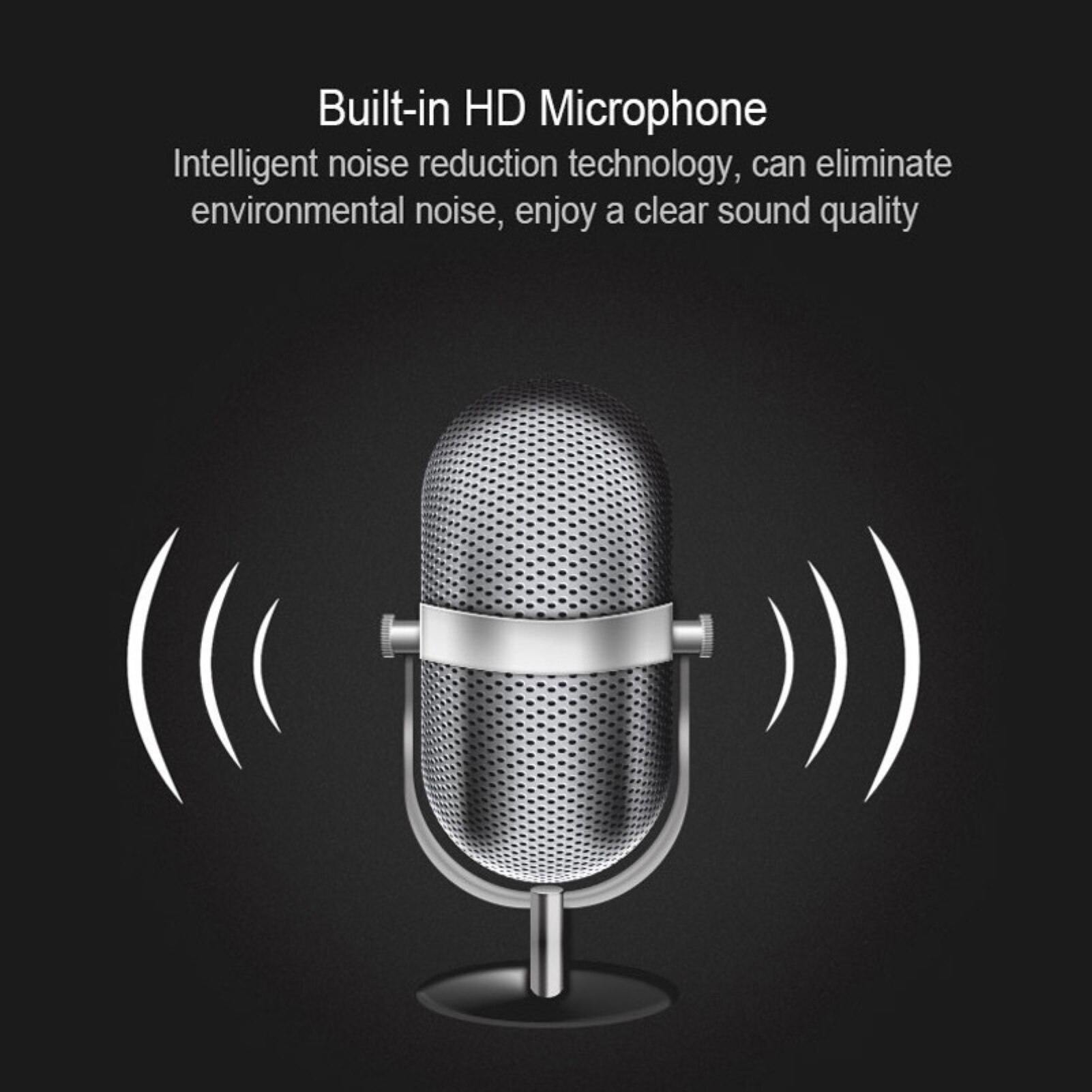 BLUELANS Wireless Headphones - Bluetooth 4.0 - Retractable - Lightweight - With Microphone