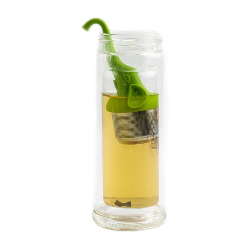 Thee Zetgroep Theepot Filter Leuke Olifant Siliconen Filter Voor Thee & Koffie Kruiden Filter Diffuser Drinkware Keuken Accessoires