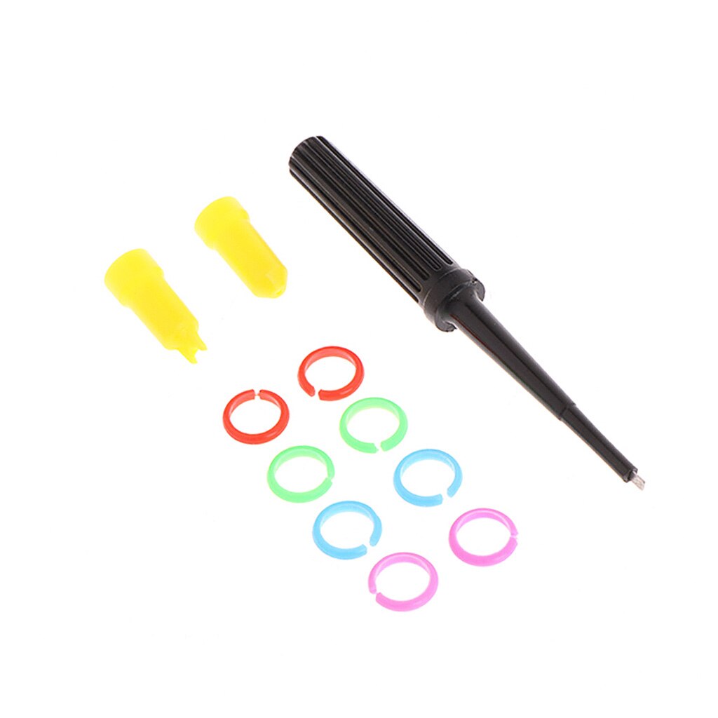 1X 10X P2200 200MHz High Precision Oscilloscope Probe Alligator Test Clip with Adjustable Attenuation Rate L15