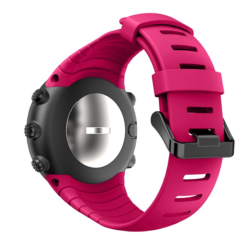 Urrem til suunto core silikone udskiftning sport urrem til suunto core armbånd klassisk armbånd håndledsbælte