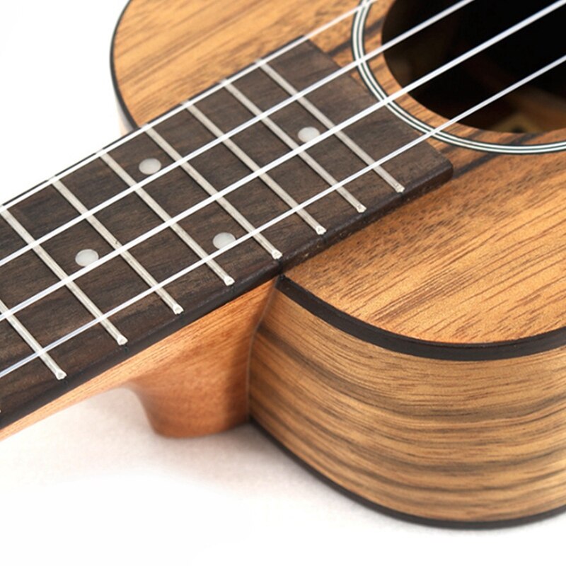 21 tum valnöt ukulele ukulele ukulele liten gitarr ukulele liten gitarr