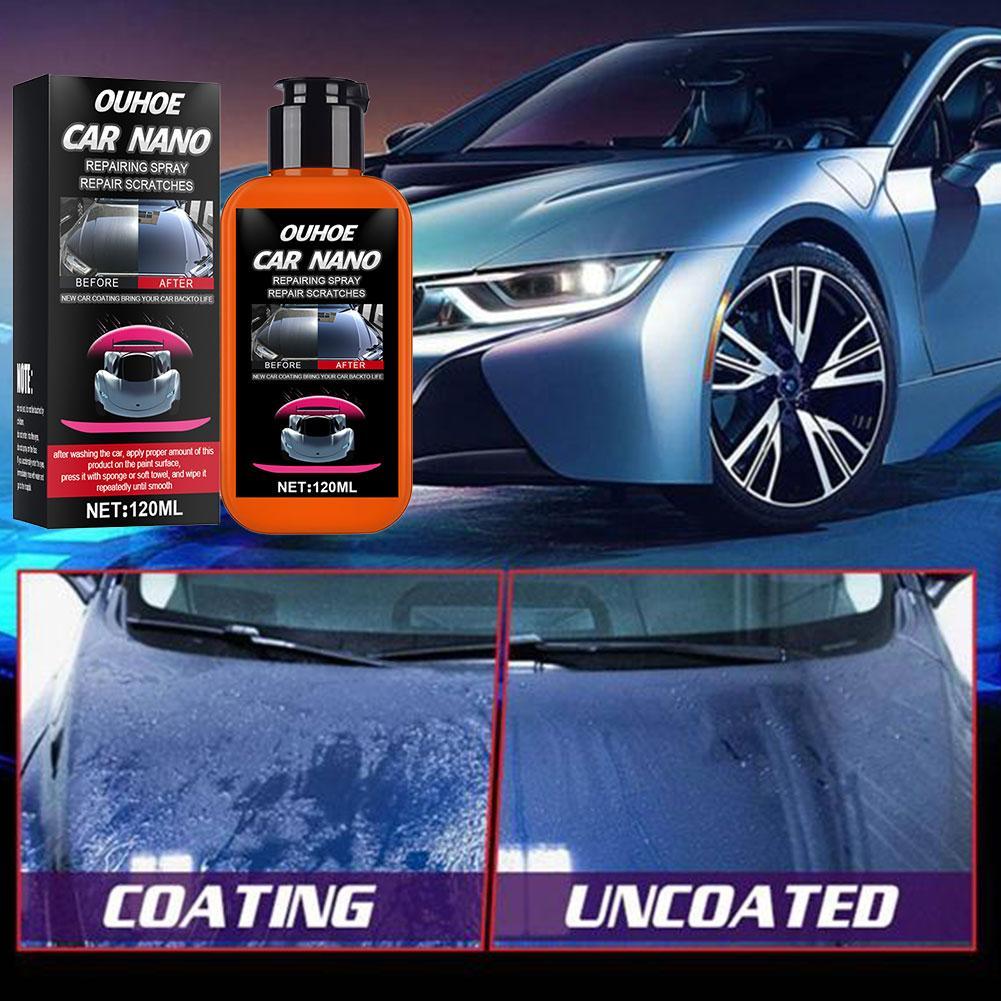 Automotive Ceramic Nano Coating Liquid Coating Nano Hydrophobic Layer Polishing Paint Coating Agent Car polish Clean spray paint