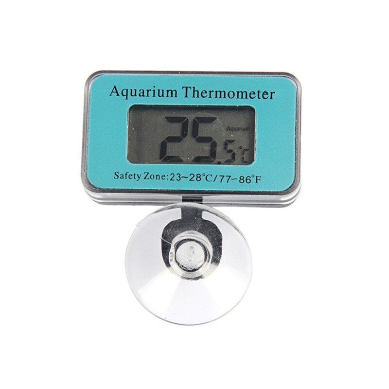 Aquarium Digital LCD Screen Thermometer Sensor Water Controller Smart Temperature Fish Tank Terrarium Alarm Pet Tool Aquatic: Style 3