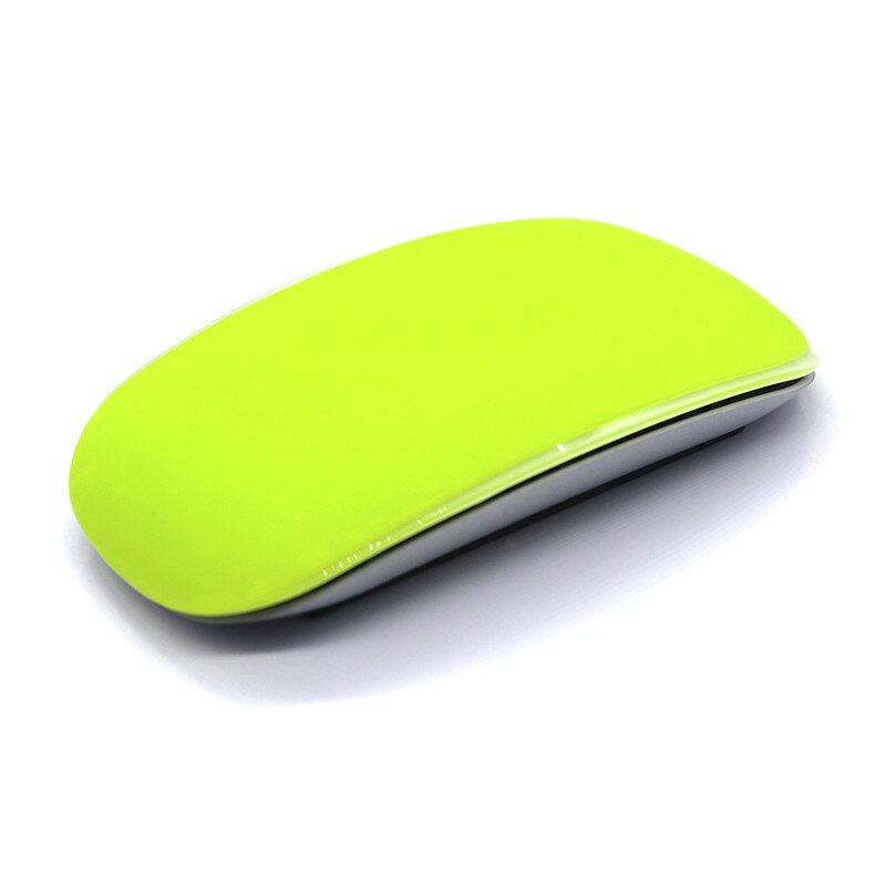 Color Silicone Mouse Skin Mouse Cover for Apple Macbook Air Pro 11 12 13 15 Protector Sticker Magic Mouse for Mac Mouse Film: Green