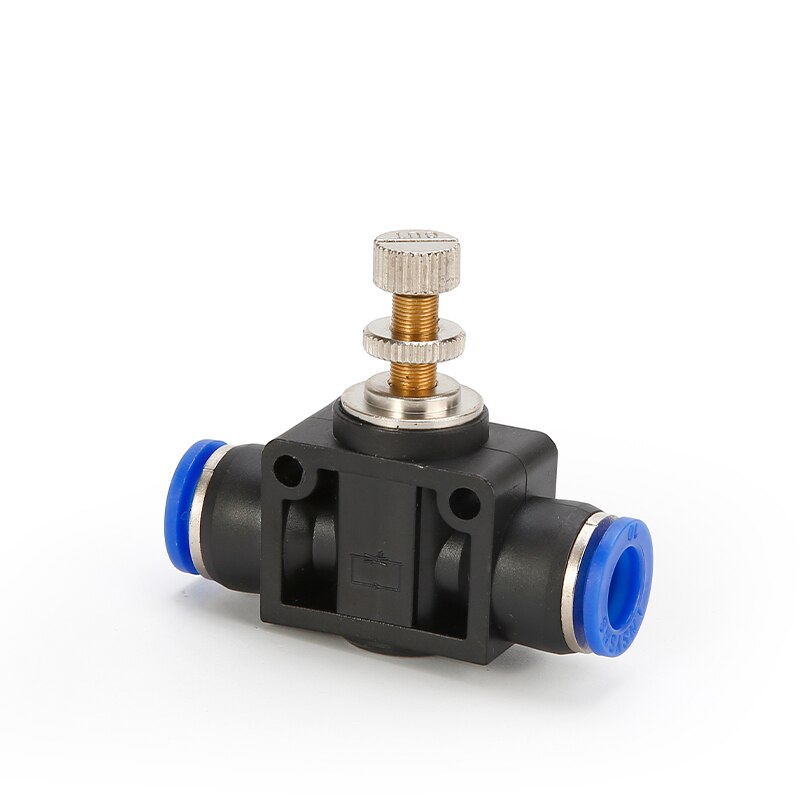 throttle valve SA 4-12mm Air Flow Speed Control Valve Tube Water Hose Pneumatic Push In Fittings