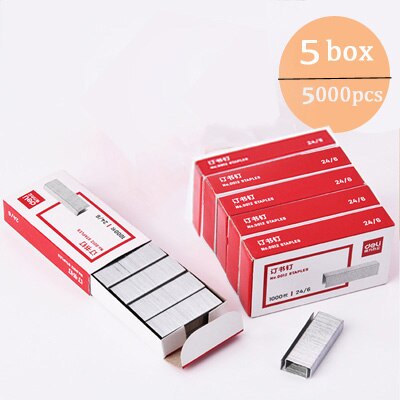 Lange/Draaien Arm Nietmachine Metalen Speciale A3/A4 Naaimachine Nietje Verlenging Nietmachine Papier Nieten Office Nietmachine Boekbinden: Staples5box