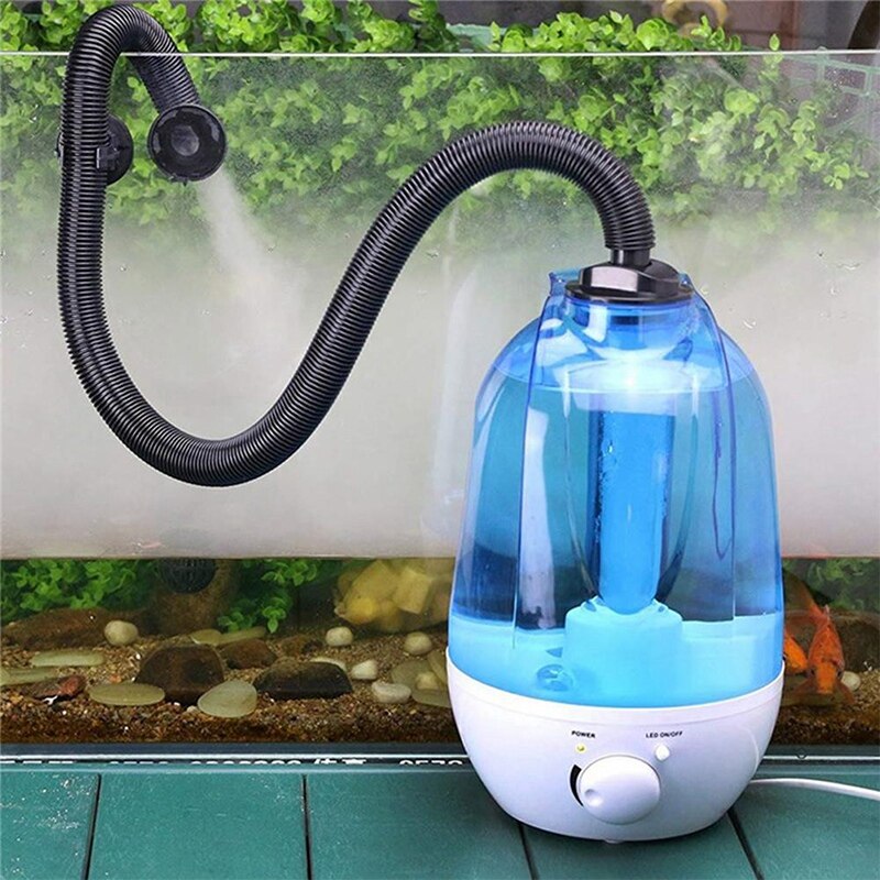 Upgrade EU Plug Reptile Humidifier Fogger-Tank Ultrasonic Premium Humidifying Unit Quite Operation Automatic Shut-Off for Reptil