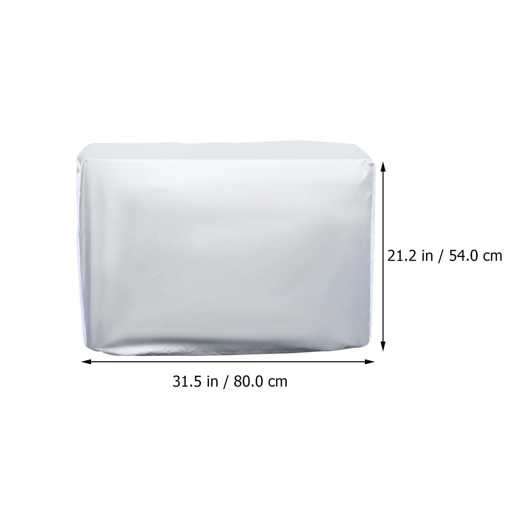 AC Unit Cover Air Conditioner Protective Cover Dustproof Central AC Cover
