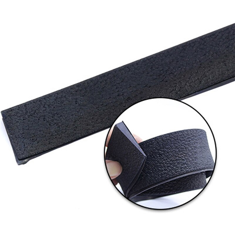 Parches de reparación de suela antideslizantes para zapatos de cuero, parche grueso de tacón alto, almohadilla de goma reemplazable, fácil de usar: black