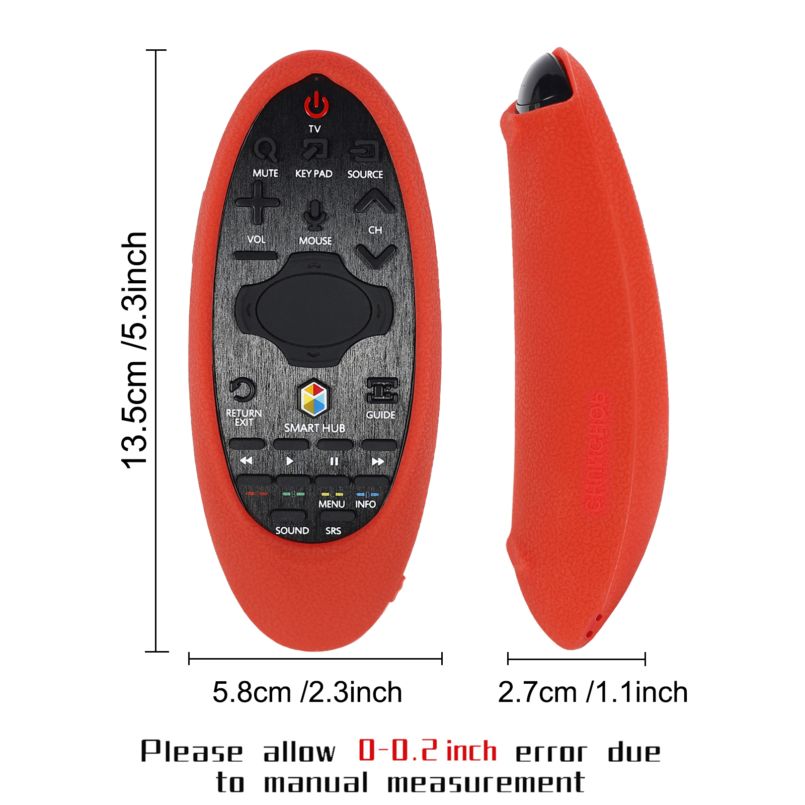 Protective Sheath Cover Case Fit for Samsung TV BN94-07557A BN59-01185A BN59-01185F BN59-01182B BN59-01181B Remote Controller
