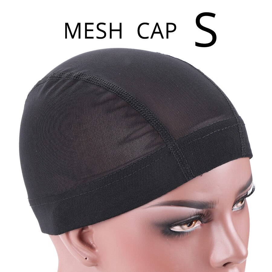 Plussign – bonnet de perruque en maille, 2 Styles, noir, 52Cm-56Cm, confortable, respirant, en Spandex, avec bande élastique pour la fabrication de perruques: MESH-S-2PCS