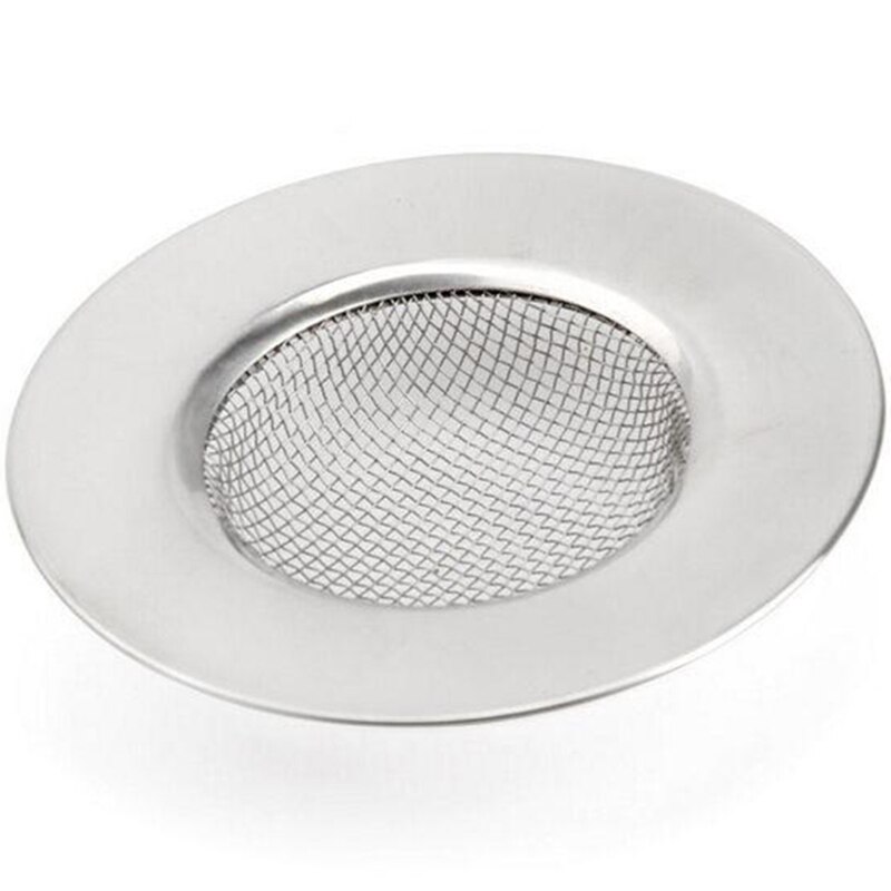 Colador de desagüe de acero inoxidable para cocina, desagües de lavabo, alambre de púas, tapón de filtro de alcantarillado, colador de cocina, herramienta de prevención de residuos: 75mm