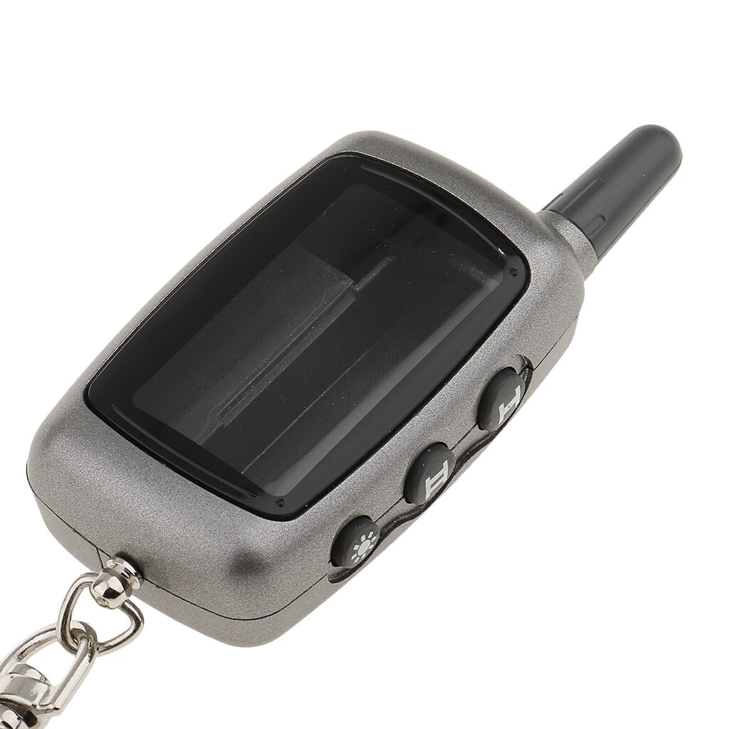 2-way sistema de alarme chave caso capa para starline a9/a6 lcd controle remoto