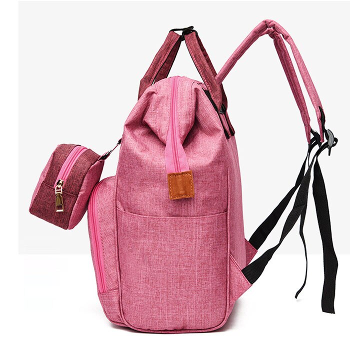 Baby Pflege Kinderwagen Tasche Multi Funktion Große Kapazität Windel Tasche Organizer mit Ändern Pad Rucksack Mutter Tasche