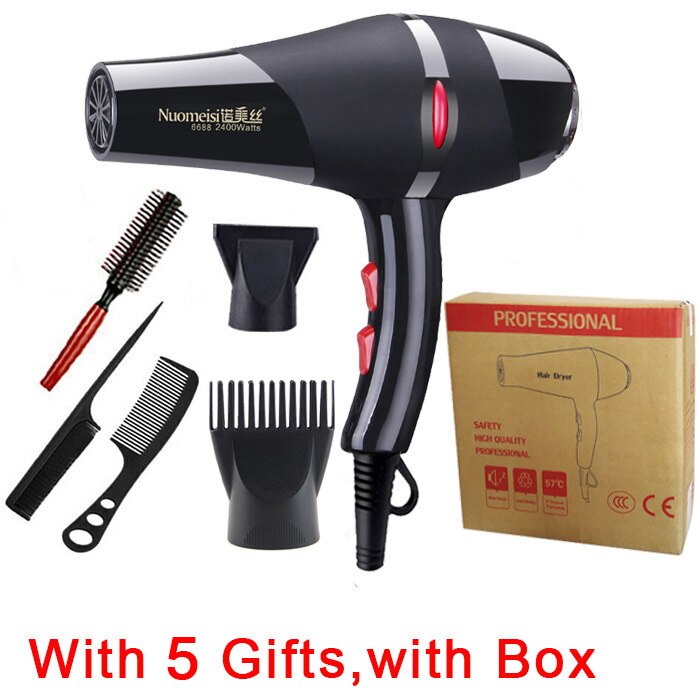 With 5 salon cold air adjustment hair dryer blow dryer hairdryer: with 5 gifts and box / AU