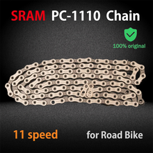 SRAM CN PC1110 – maillons de chaîne de vélo de route, 1x11 2x11 11 vitesses, 120L avec verrouillage de puissance, pour NX RIVAL GX, pièce de bicyclette, 1110