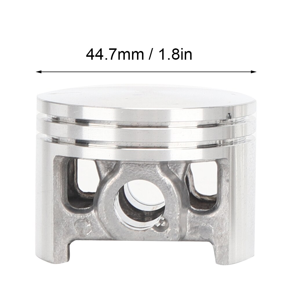 44.7mm- stempel motorsav cylinder stempelring hardware værktøj tilbehør passer til stihl 026/ms260 gereedschap