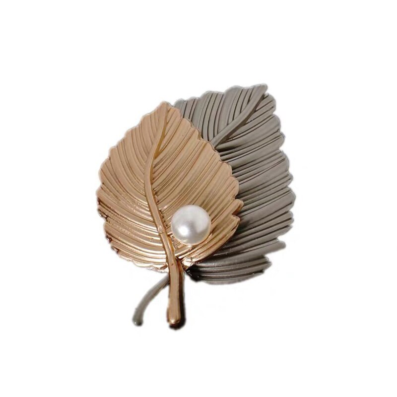 1pc maple leaf broche de metal vintage feminino menina charmingexquisite colar lapela pino moda jóias festa acessórios para vestuário
