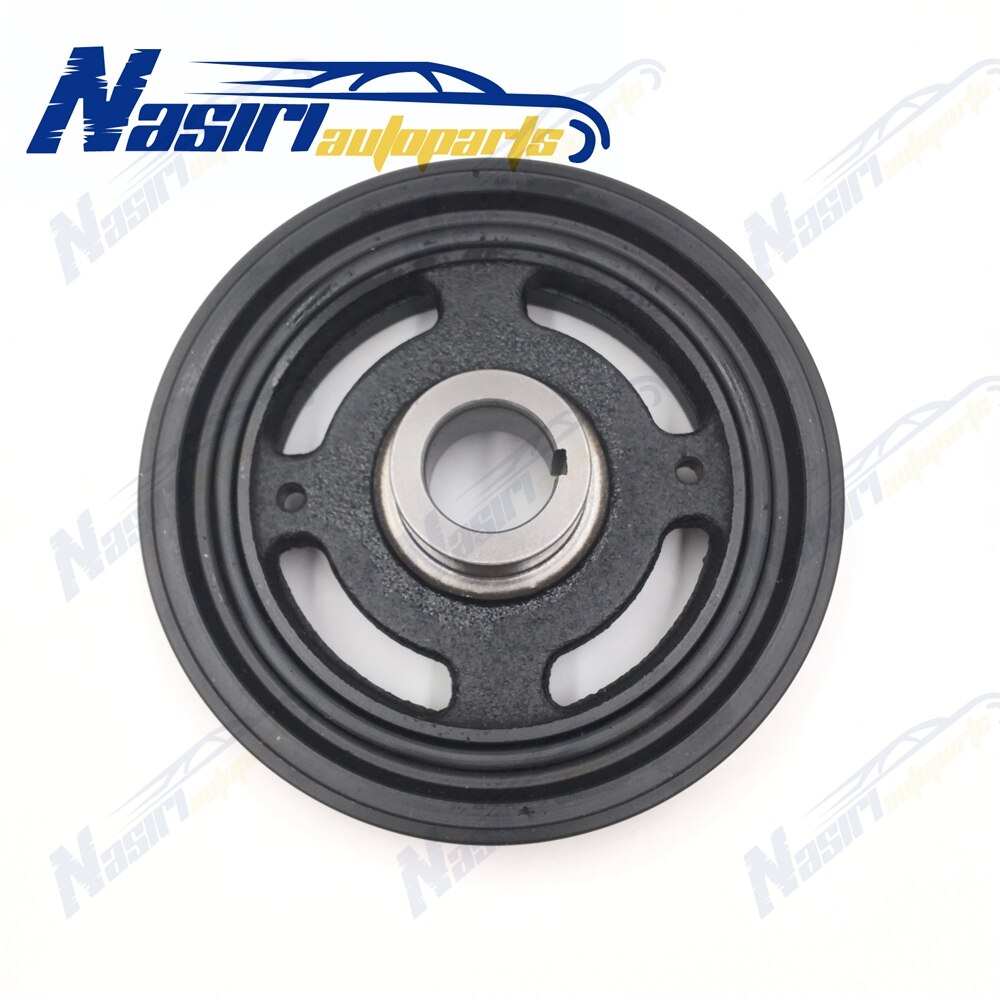 Engine Harmonic Balancer Crankshaft Pulley for NISSAN HR16DE 1.6 BLUEBIRD SYLPHY G11 2005 NISSAN CUBE Z12 -