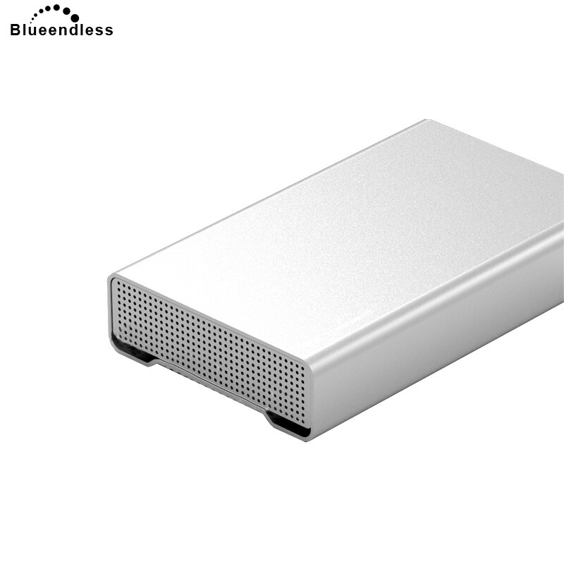 Blueendless Full Metal Hdd Enclosure 3.5 Inch External USB 3.0 Cover Case Hard Drive Cases Aluminum Sata Hard Disc Laptop Caddys