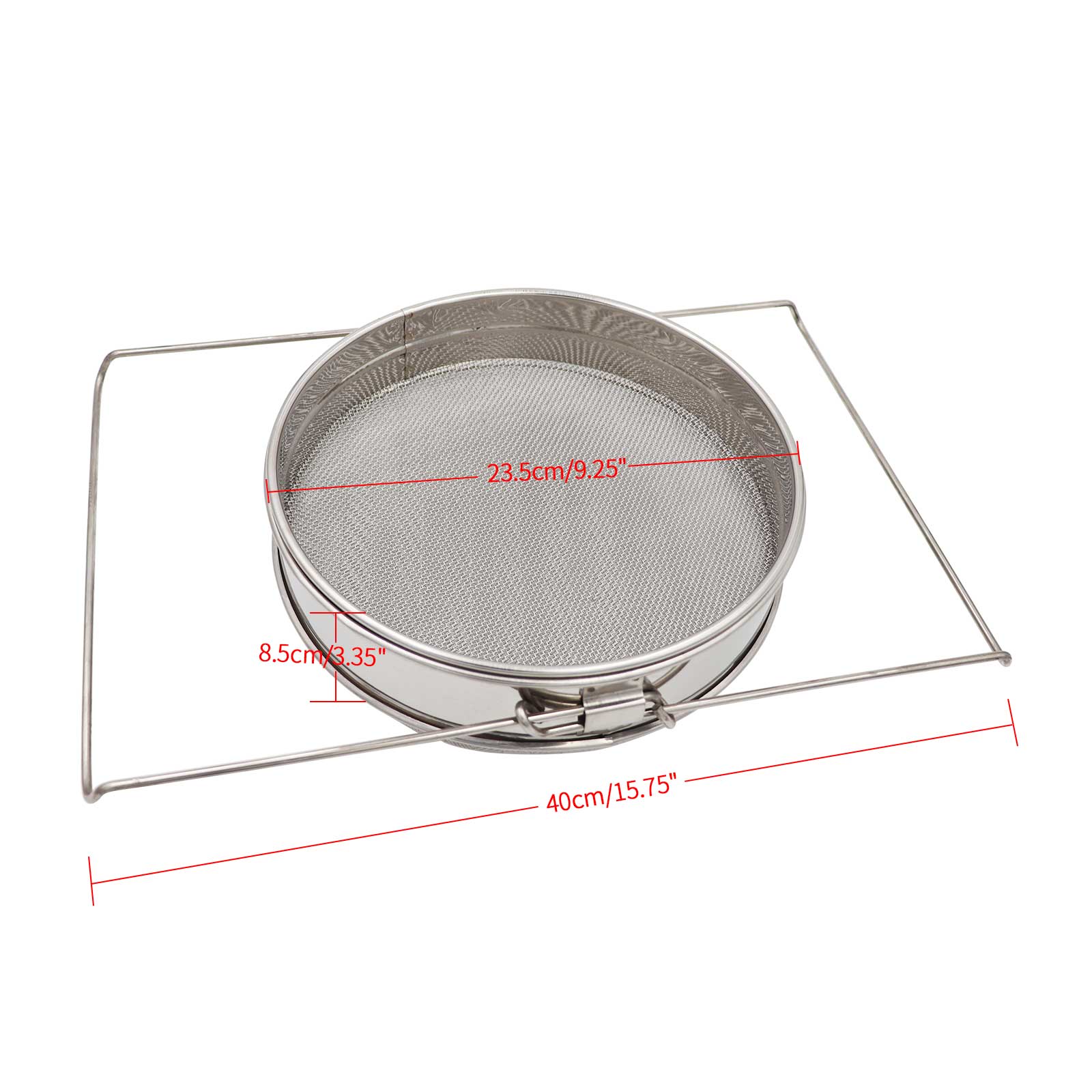 Filtre De Miel Double, Filtre à Miel En Acier Inoxydable