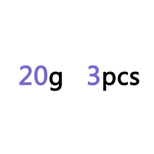 Anzuelo de plomo de 1g-50g, Conector de gancho de cambio rápido, línea de apertura de la boca, peso de plomo, aparejos de pesca de balsa dividida: 20g-3pcs
