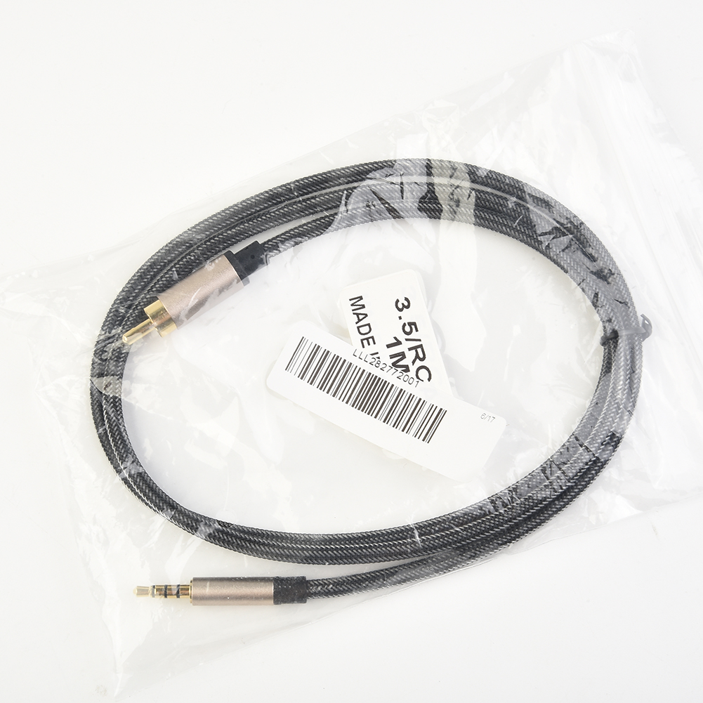 3,5mm Stecker Auf RCA Audio- Kabel Adapter Digitale Koaxial Audio- Video Kabel Stereo SPDIF Heimat Video HDTV Zubehör