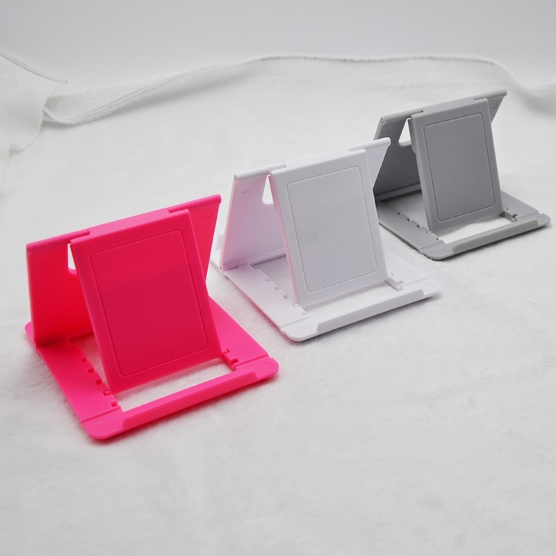 Mobile Phone Holder Table Desktop Stand Plastic Desk Mount Candy Color Mini Portable Holder Universal Bracket For Smartphone