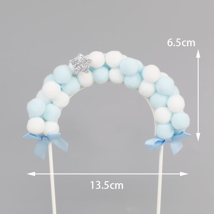 Princesa princesa resina casamento estátua bolo topper para festa de noiva figuras decorativas para casal feliz aniversário bolo topper: 1pc blue Archway